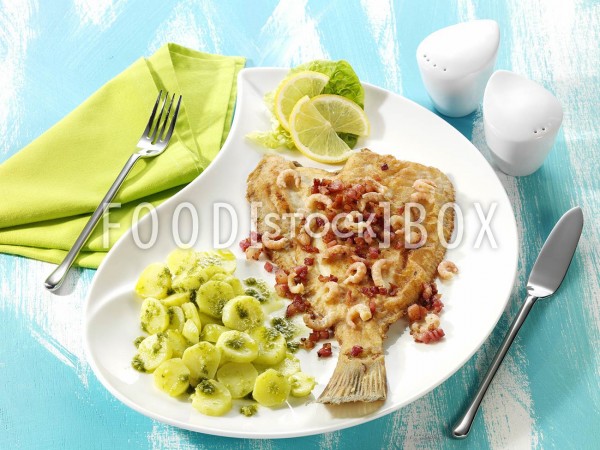 Maischolle mit Bärlauch-Salat