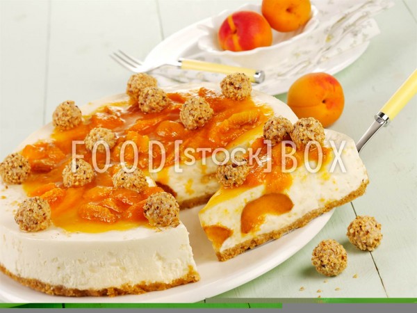 Aprikosen-Milchreis-Torte