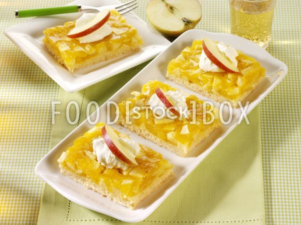Apfelkuchen mit Vanille