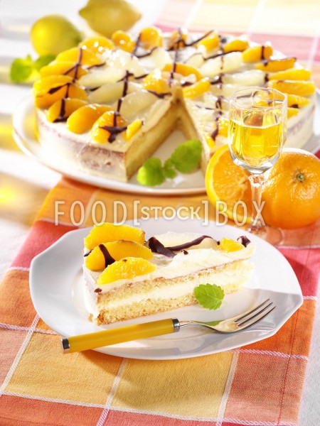 Orangen-Buttercreme-Torte