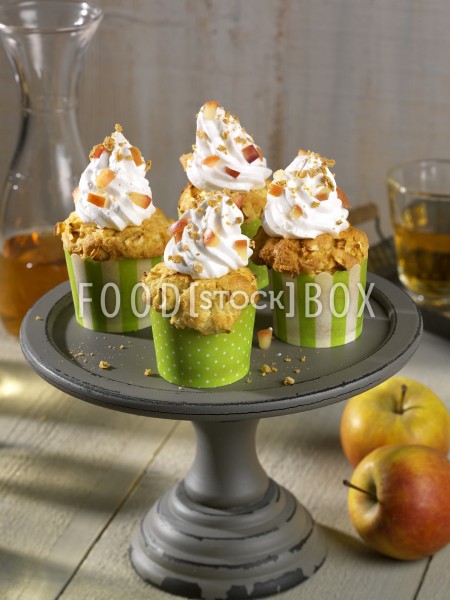 Apfel-Cupcake