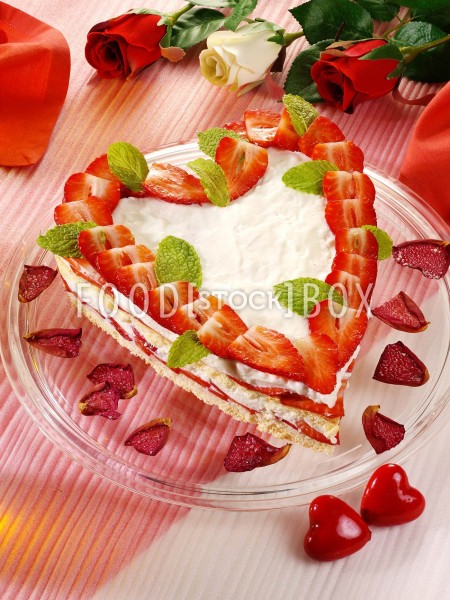 Valentin-Joghurt-Torte