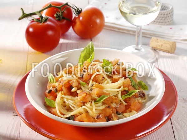 Spaghetti in Tomatensauce