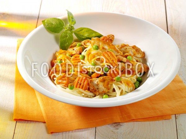 Möhren-Spaghetti