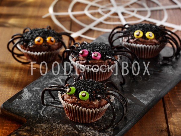 Spider Muffins 2
