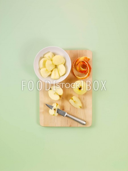 Käsekuchen mit Äpfel und Streusel Step3
