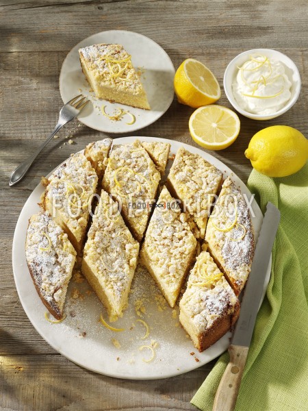 Zitronenstreusel-Kuchen