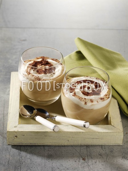 Milchkaffee-Mousse / Diabetiker