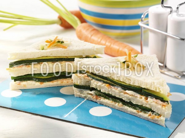 Zucchini-Sandwich