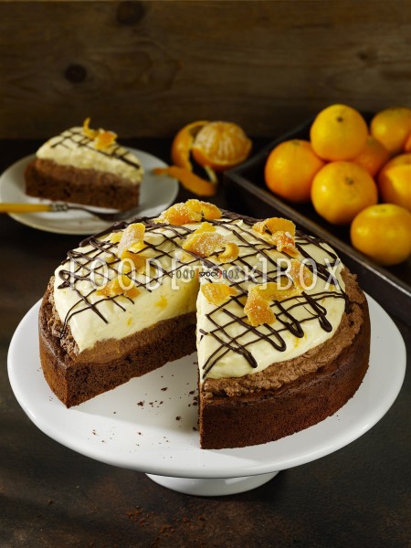 Mandarinen-Schoko-Torte 2