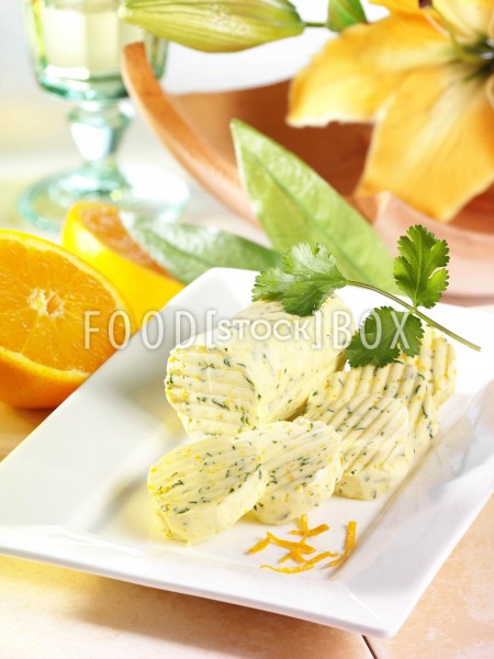Koriander-Orangen-Butter