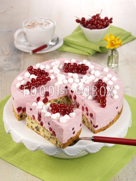 Joghurt-Johannisbeer-Torte