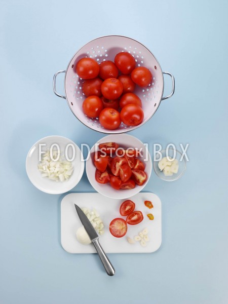 Wurstpfanne mit Tomaten