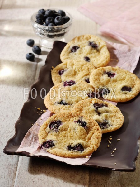 Blaubeer-Cookies