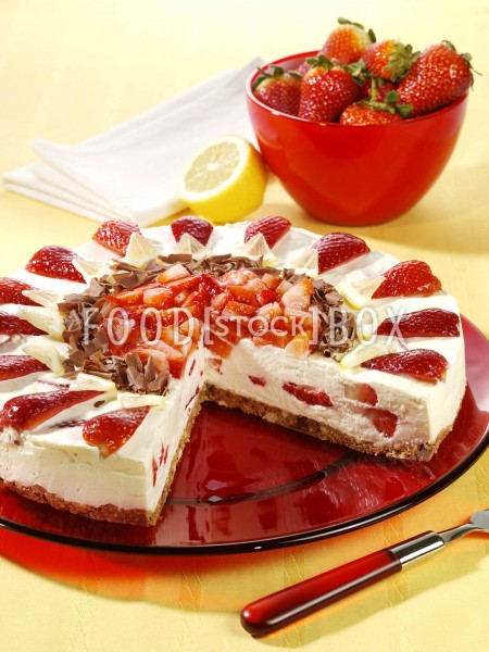Erdbeer-Zitronen-Torte