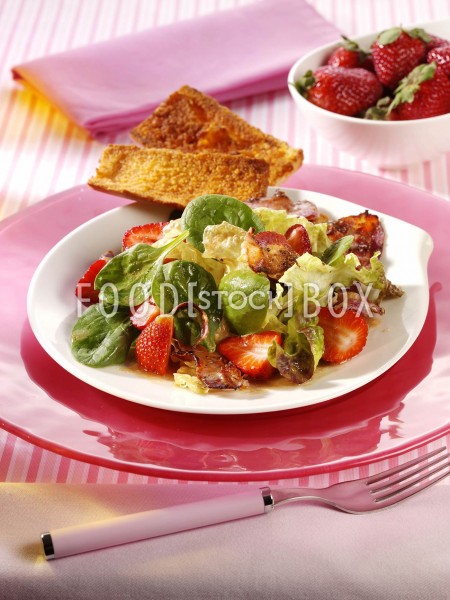 Erdbeer-Salat