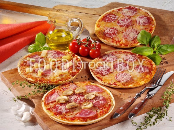 Mini-Pizza-Sortiment