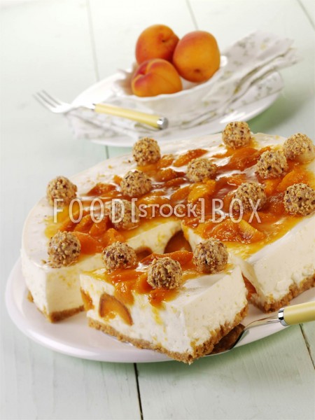 Aprikosen-Milchreis-Torte