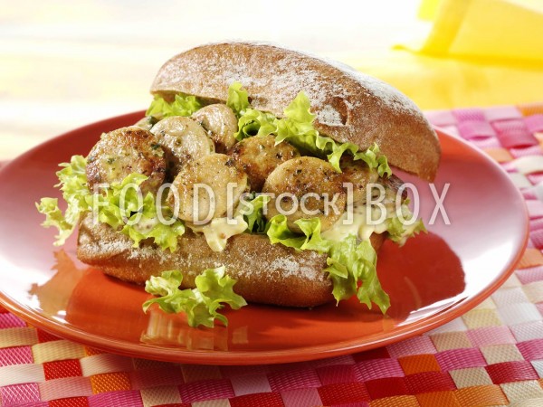 Bratwurst-Burger