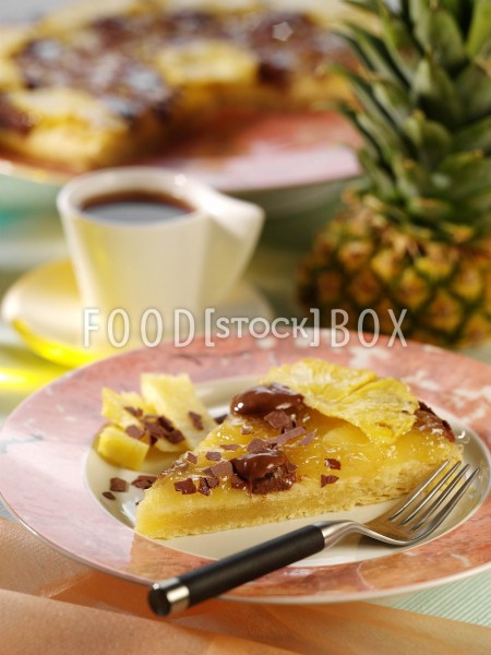 Ananas-Nougat-Kuchen