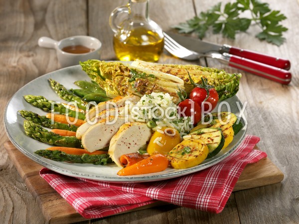 Gemüse-Grillteller