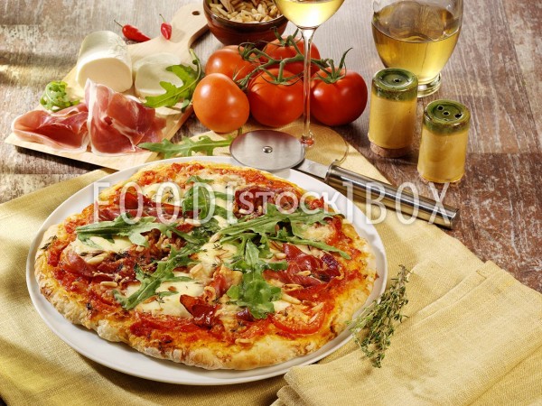 Pizza Parma-Rucola
