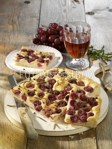 Italienischer Traubenkuchen