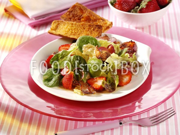 Erdbeer-Salat