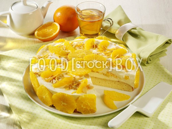 Orangentorte mit Joghurt