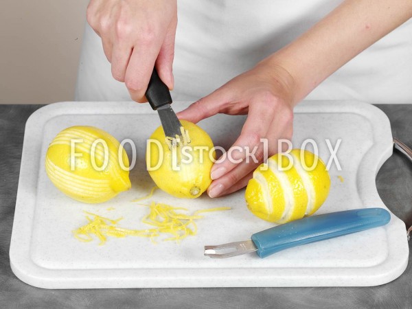 Quarkkuchen mit Zitrone