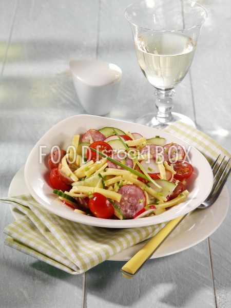 Käse-Wurst-Salat