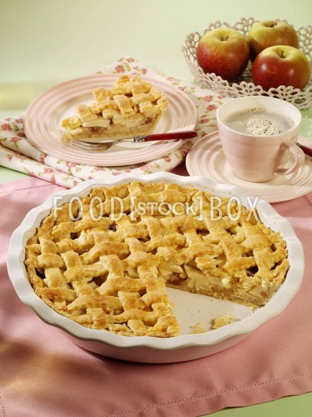 Apfelkuchen mit Mandeln 1