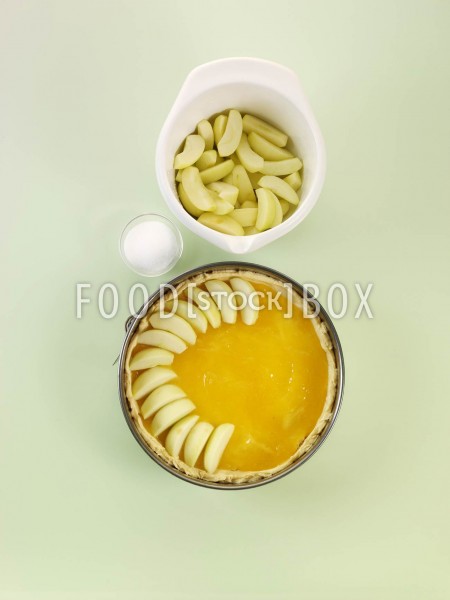 Zitronen-Apfel-Kuchen