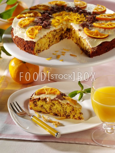Schoko-Orangen-Kuchen