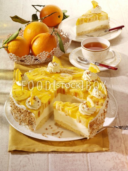 Biskuit-Orangen-Kuchen