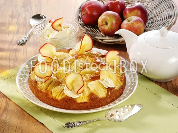 Apfelkuchen mit Ricotta 2