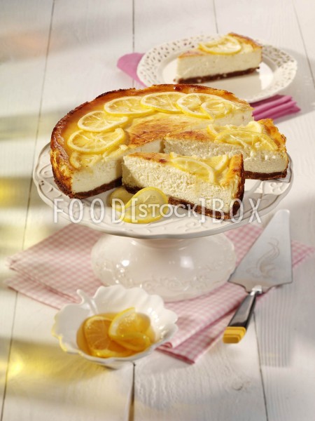 Ricotta-Zitronen-Torte