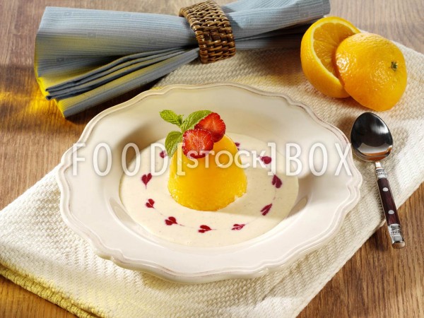 Orangen-Dessert