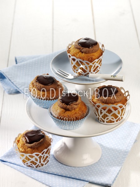 Dreierlei-Schoko-Muffins