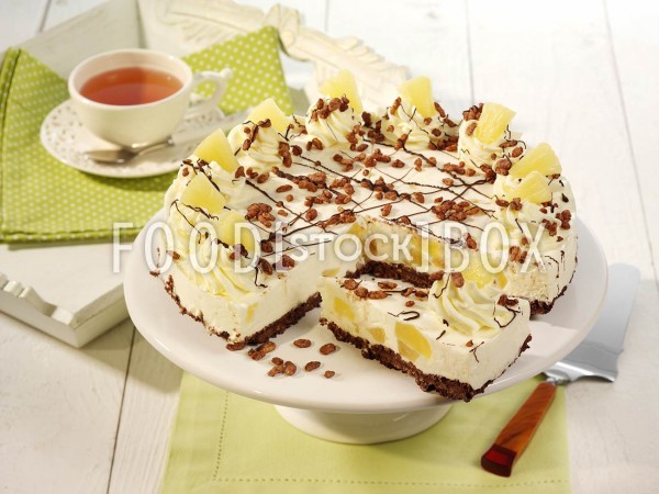 Ananas-Quark-Torte 2
