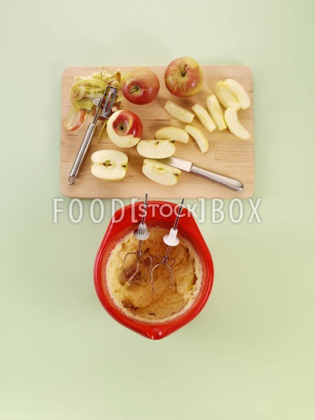 Zitronen-Apfel-Kuchen