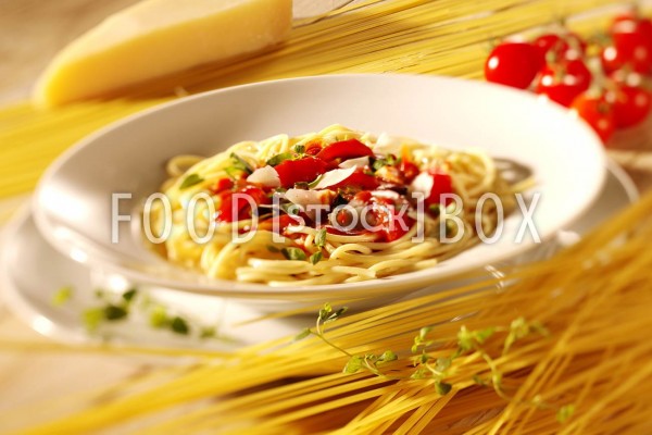 Sommer-Spaghetti