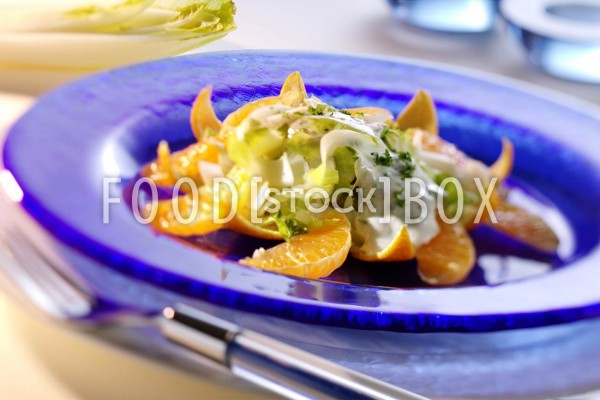 Chicorée-Orangen-Salat