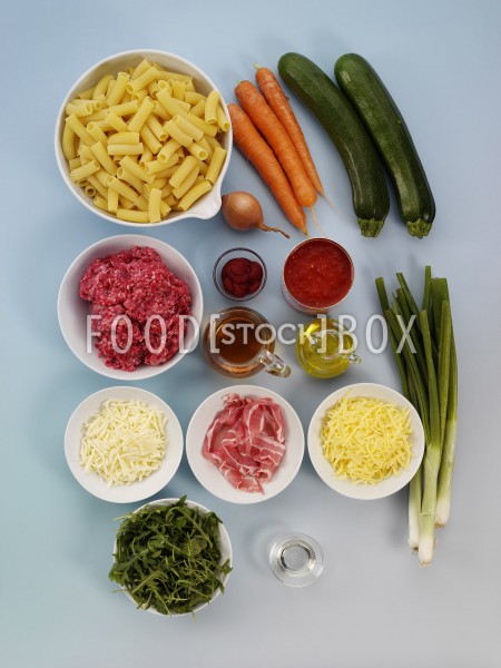 Gemüse-Nudel-Auflauf Step 1