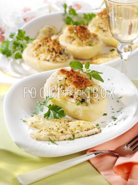Kartoffel mit Weißkrautkruste