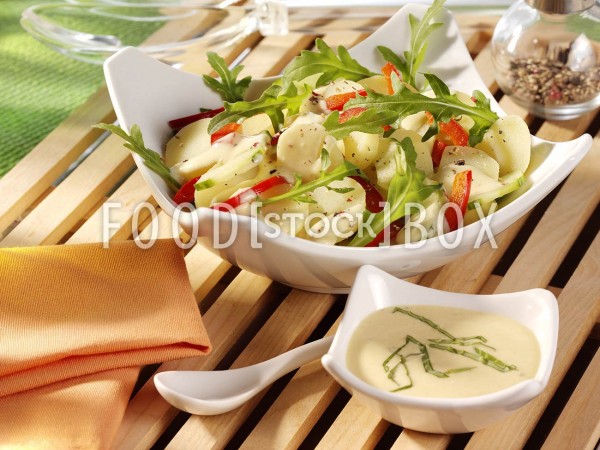 Kartoffelsalat mit Rucola