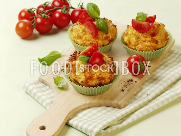 Tomaten-Käse-Muffin