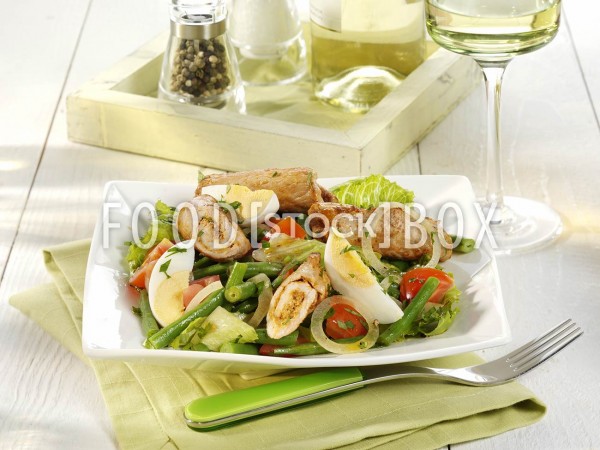 Minutensteaks mit Nizza-Salat