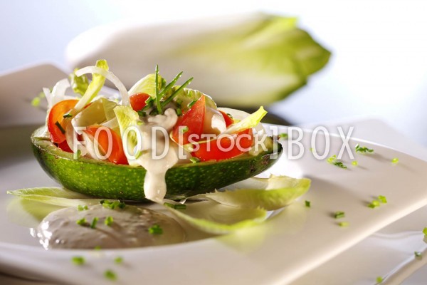 Chicorée-Avocado-Salat
