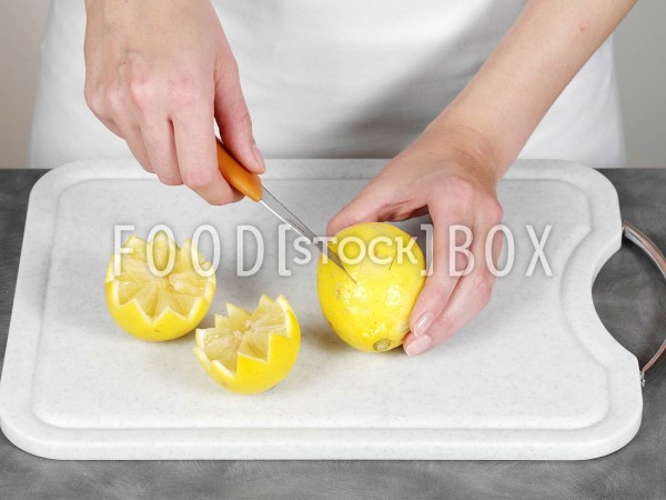 Quarkkuchen mit Zitrone